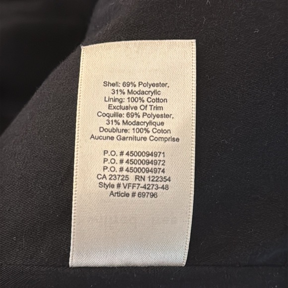 Aritzia - Wilfred Free - Zip Up Teddy Jacket - Black - Size M - Picture 10 of 10